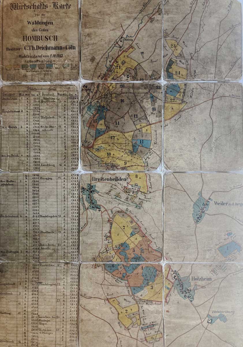 Forstbetriebskarte Forstbetriebskarte